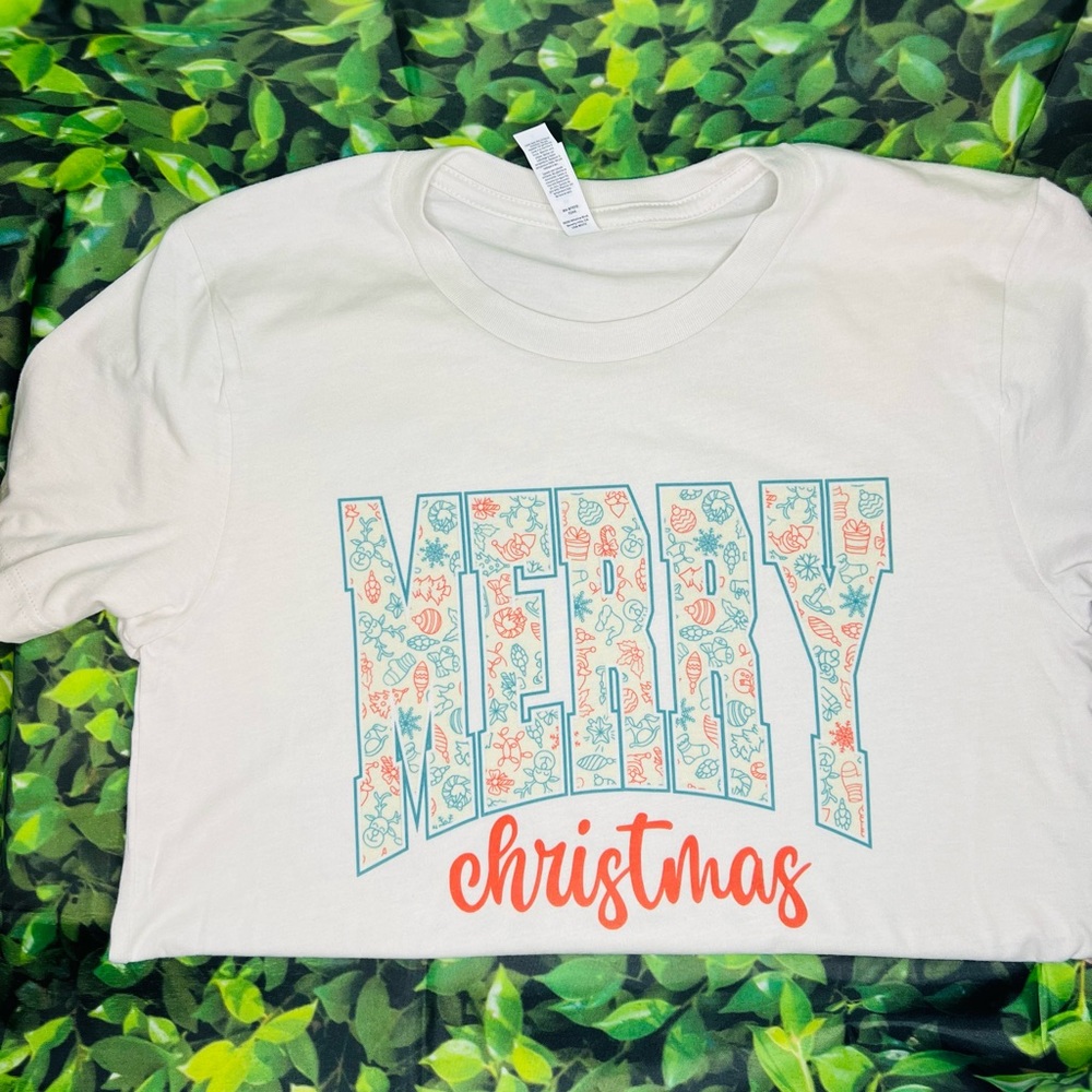 Gray handmade merry Christmas( Christmas print)